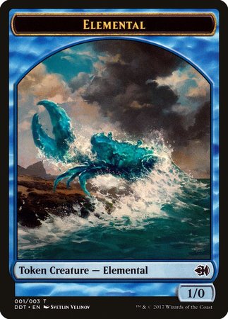 Elemental Token [Duel Decks: Merfolk vs. Goblins Tokens] | North Game Den