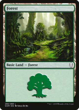 Forest (266) [Dominaria] | North Game Den