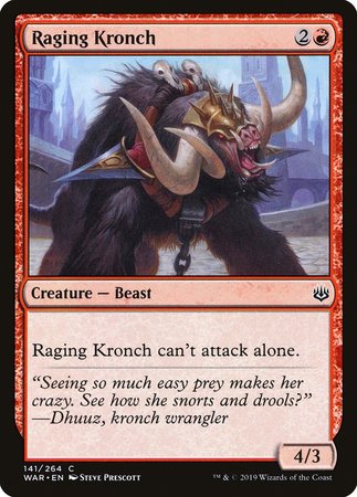Raging Kronch [War of the Spark] | North Game Den