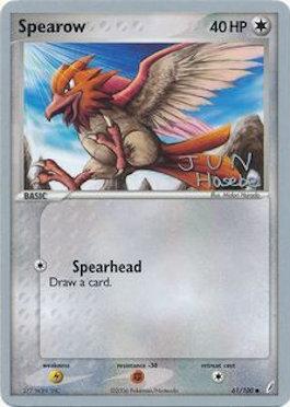Spearow (61/100) (Flyvees - Jun Hasebe) [World Championships 2007] | North Game Den