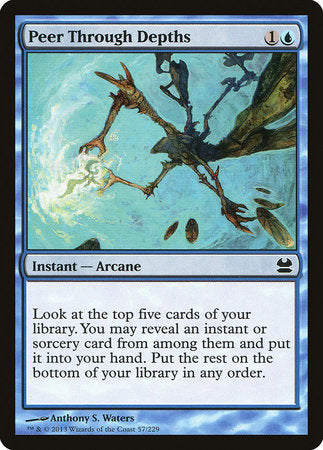 Peer Through Depths [Modern Masters] | North Game Den