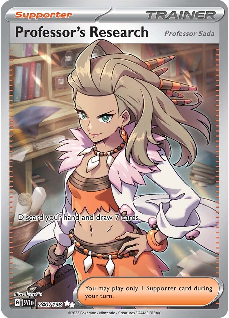 Professor's Research (240/198) [Scarlet & Violet: Base Set] | North Game Den