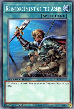 Reinforcement of the Army [SGX1-ENA14] Common | North Game Den