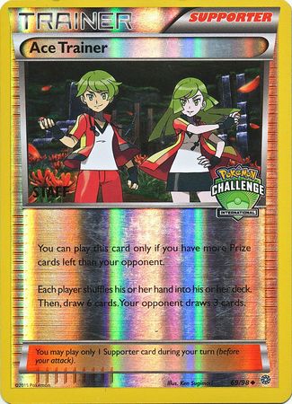 Ace Trainer (69/98) (International Challenge Promo Staff) [XY: Ancient Origins] | North Game Den