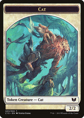 Cat // Zombie Double-Sided Token [Commander 2015 Tokens] | North Game Den