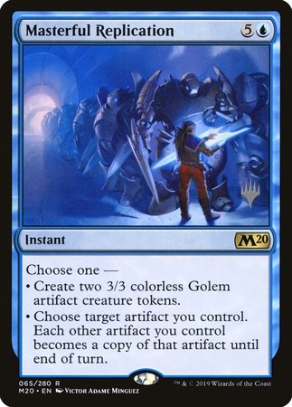Masterful Replication [Core Set 2020 Promos] | North Game Den