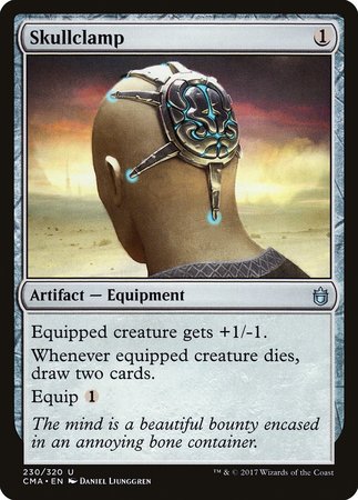Skullclamp [Commander Anthology] | North Game Den