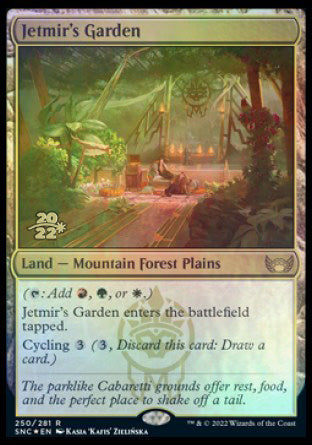 Jetmir's Garden [Streets of New Capenna Prerelease Promos] | North Game Den