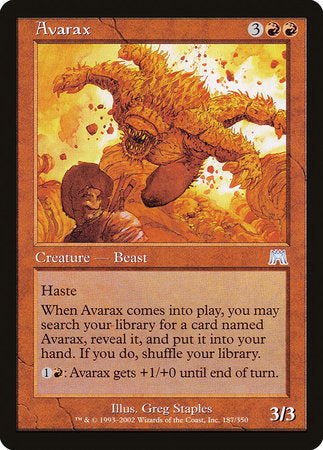 Avarax [Onslaught] | North Game Den