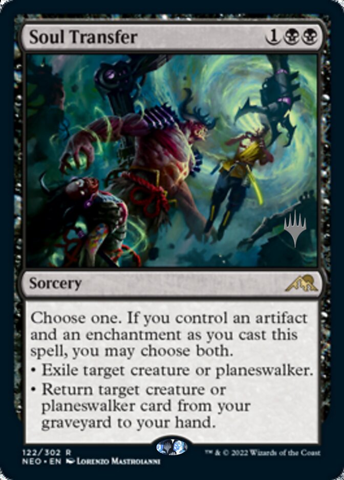 Soul Transfer (Promo Pack) [Kamigawa: Neon Dynasty Promos] | North Game Den