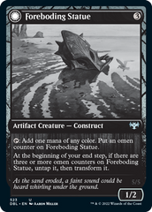 Foreboding Statue // Forsaken Thresher [Innistrad: Double Feature] | North Game Den