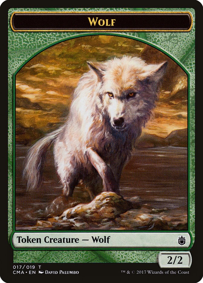 Wolf (017/019) [Commander Anthology Tokens] | North Game Den