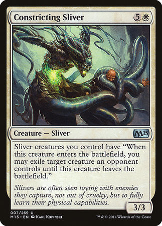 Constricting Sliver [Magic 2015] | North Game Den