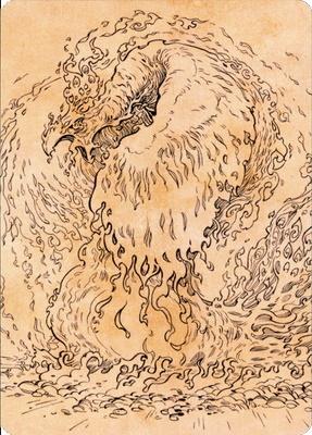 Nemesis Phoenix Art Card [Commander Legends: Battle for Baldur's Gate Art Series] | North Game Den