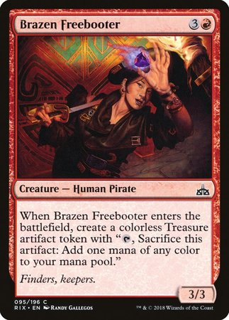 Brazen Freebooter [Rivals of Ixalan] | North Game Den