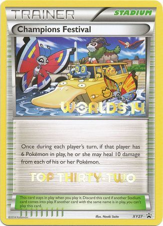 Champions Festival (XY27) (2014 Top Thirty Two) [XY: Black Star Promos] | North Game Den