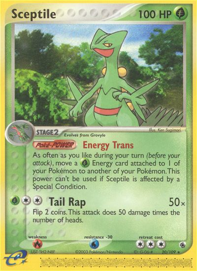 Sceptile (20/109) [EX: Ruby & Sapphire] | North Game Den