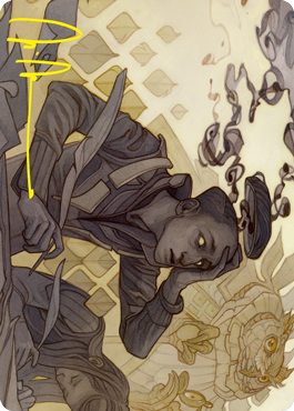 Go Blank Art Card (Gold-Stamped Signature) [Strixhaven: School of Mages Art Series] | North Game Den