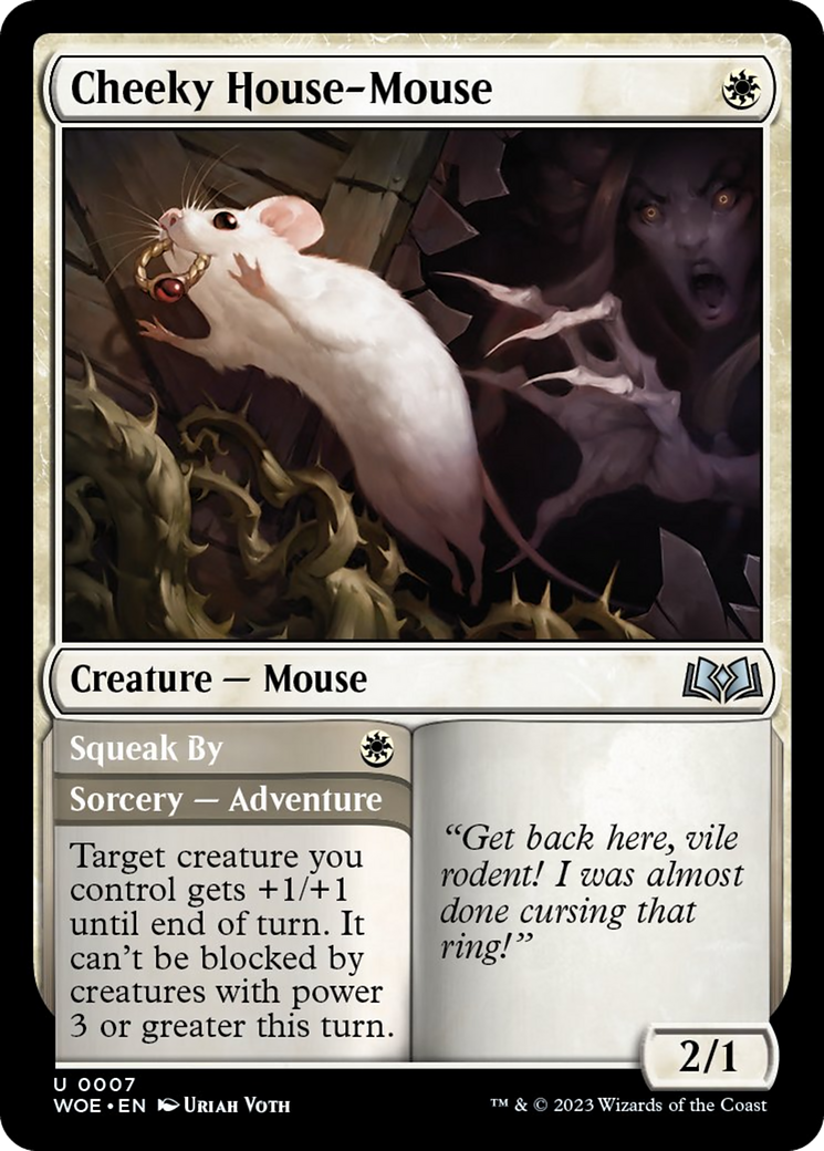 Cheeky House-Mouse [Wilds of Eldraine] | North Game Den