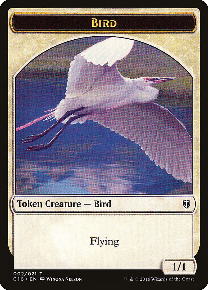 Bird (002/021) [Commander 2016 Tokens] | North Game Den