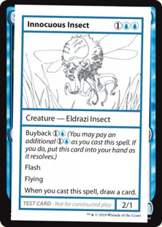 Innocuous Insect (2021 Edition) [Mystery Booster Playtest Cards] | North Game Den