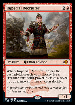 Imperial Recruiter (Foil Etched) [Modern Horizons 2] | North Game Den