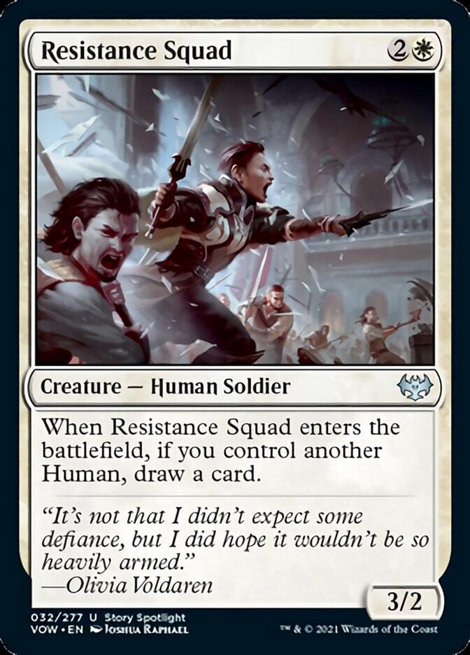 Resistance Squad [Innistrad: Crimson Vow] | North Game Den