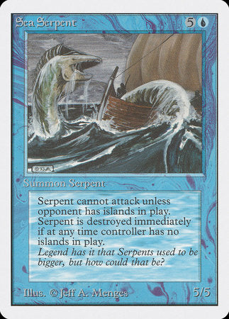 Sea Serpent [Unlimited Edition] | North Game Den