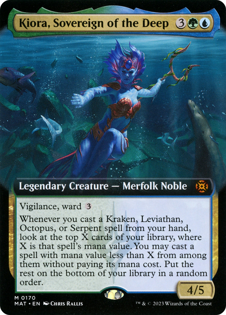 Kiora, Sovereign of the Deep (Extended Art) [March of the Machine: The Aftermath] | North Game Den