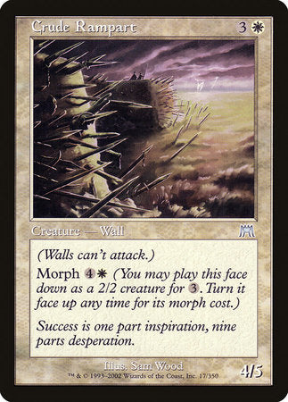 Crude Rampart [Onslaught] | North Game Den