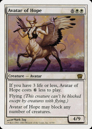 Avatar of Hope [Eighth Edition] | North Game Den