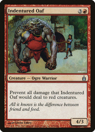 Indentured Oaf [Ravnica: City of Guilds] | North Game Den