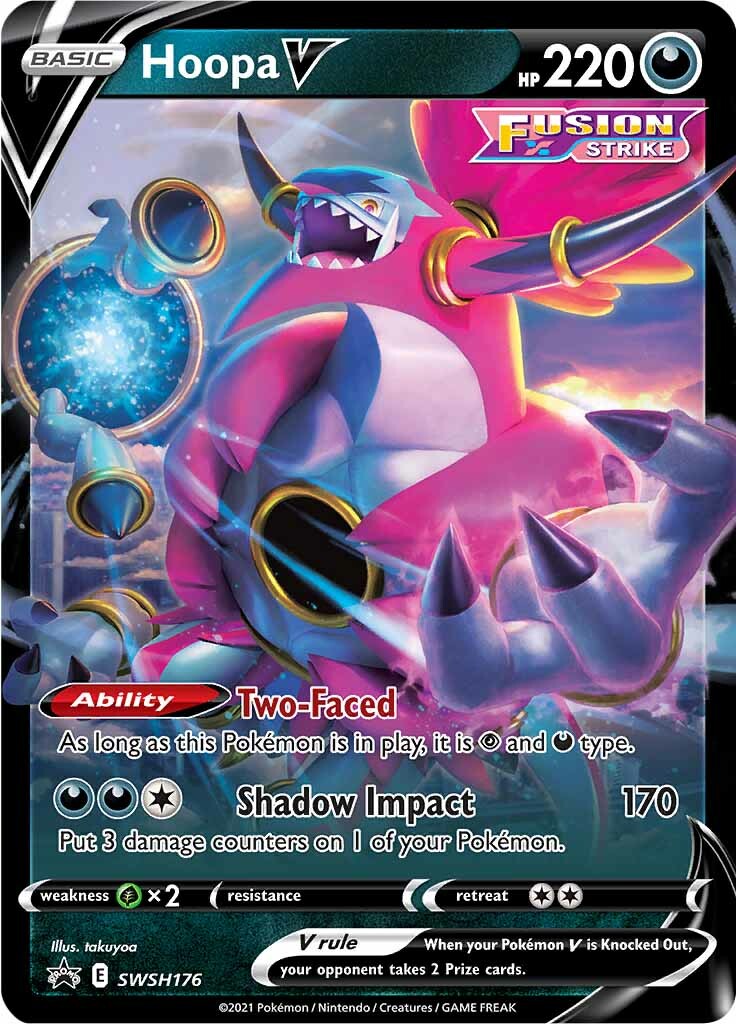 Hoopa V (SWSH176) [Sword & Shield: Black Star Promos] | North Game Den