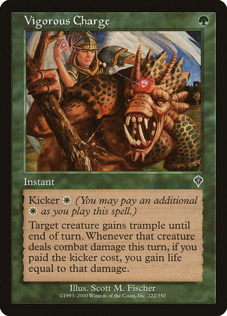 Vigorous Charge [Invasion] | North Game Den