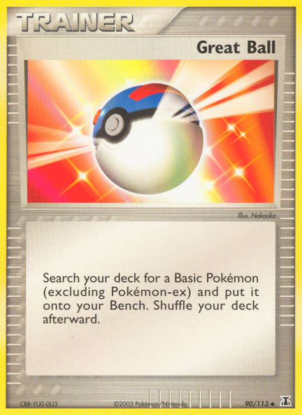 Great Ball (90/113) [EX: Delta Species] | North Game Den