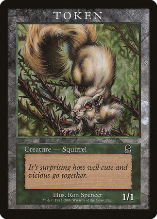 Squirrel Token (Odyssey) [Magic Player Rewards 2002] | North Game Den