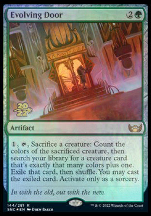 Evolving Door [Streets of New Capenna Prerelease Promos] | North Game Den