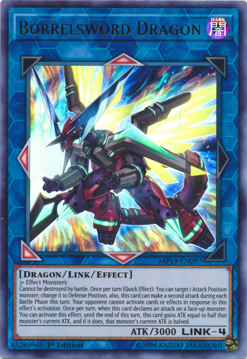 Borrelsword Dragon [MP19-EN097] Ultra Rare | North Game Den