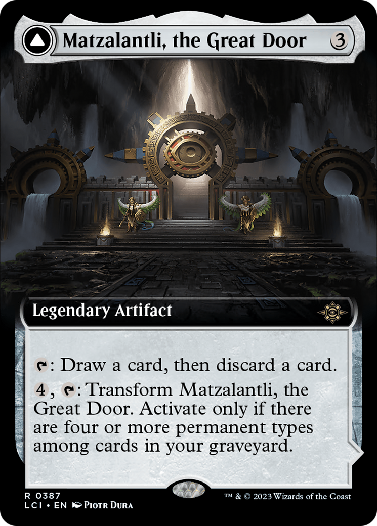 Matzalantli, the Great Door // The Core (Extended Art) [The Lost Caverns of Ixalan] | North Game Den