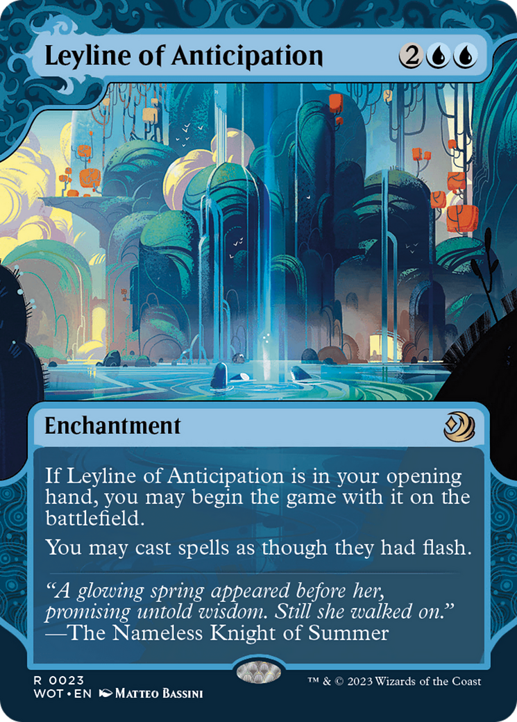 Leyline of Anticipation [Wilds of Eldraine: Enchanting Tales] | North Game Den