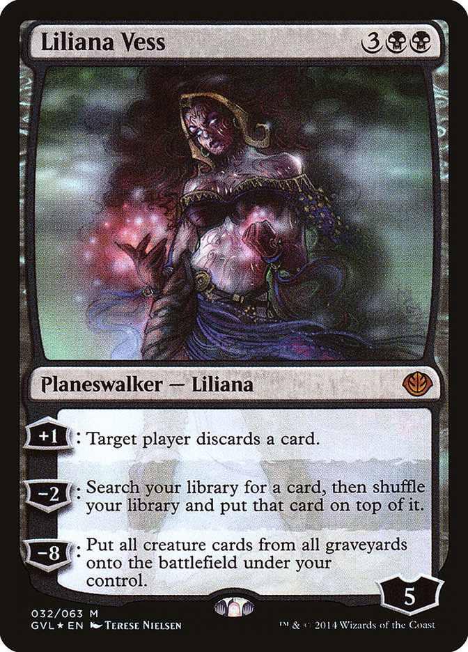 Liliana Vess (Garruk vs. Liliana) [Duel Decks Anthology] | North Game Den