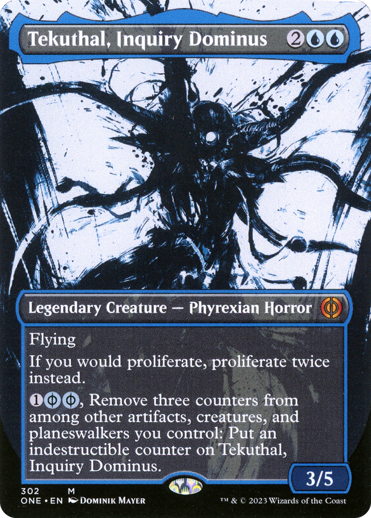 Tekuthal, Inquiry Dominus (Borderless Ichor) [Phyrexia: All Will Be One] | North Game Den