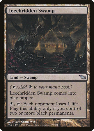 Leechridden Swamp [Shadowmoor] | North Game Den