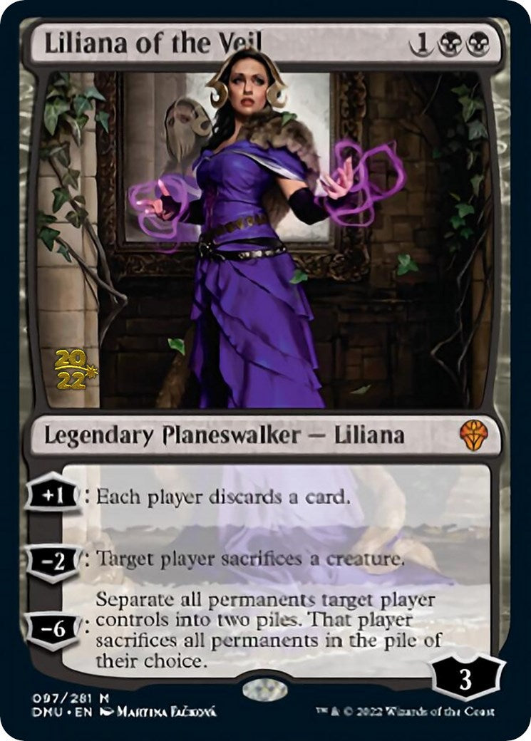 Liliana of the Veil [Dominaria United Prerelease Promos] | North Game Den