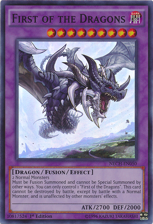 First of the Dragons [NECH-EN050] Super Rare | North Game Den