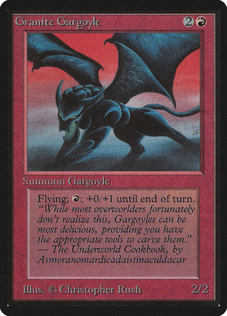 Granite Gargoyle [Limited Edition Beta] | North Game Den