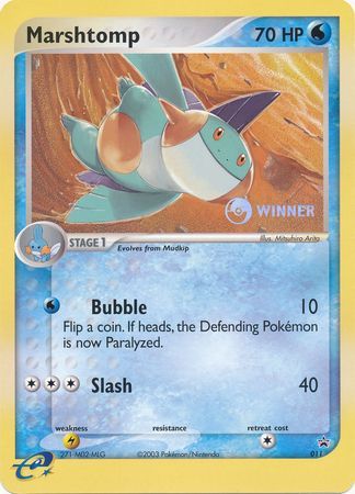 Marshtomp (011) (Jumbo Card) [Nintendo: Black Star Promos] | North Game Den