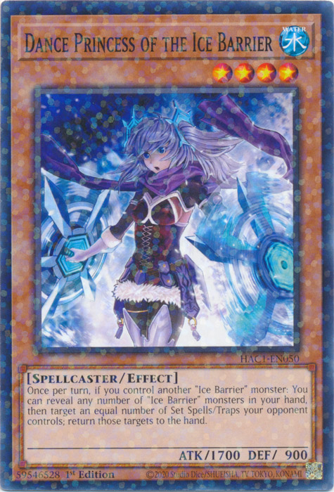 Dance Princess of the Ice Barrier (Duel Terminal) [HAC1-EN050] Common | North Game Den