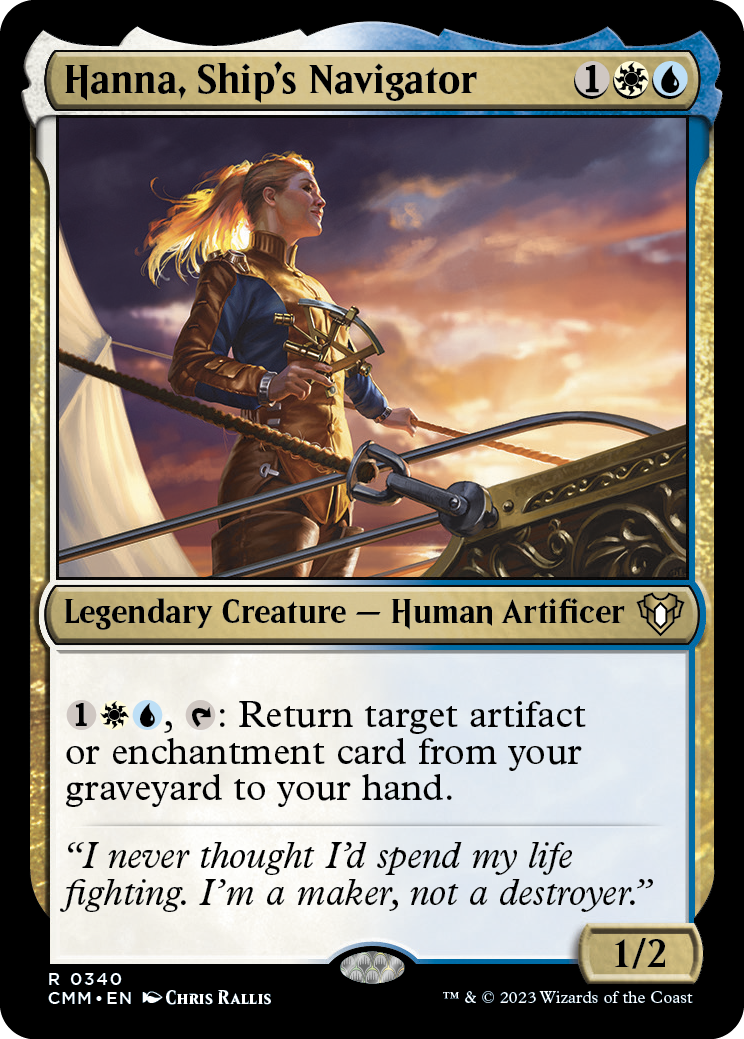 Hanna, Ship's Navigator [Commander Masters] | North Game Den