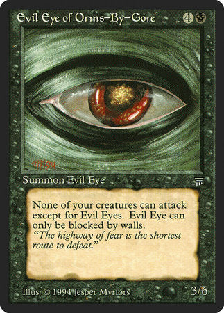 Evil Eye of Orms-By-Gore [Legends] | North Game Den